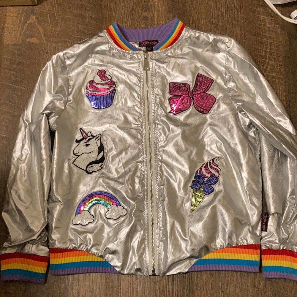 JoJo Siwa Silver Jacket *limited edition*